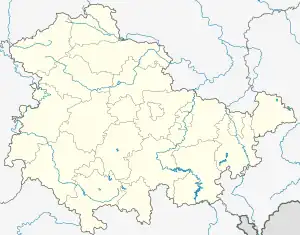 Gotha ubicada en Turingia