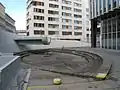 El trozo de la fuente de Ivo Loos.