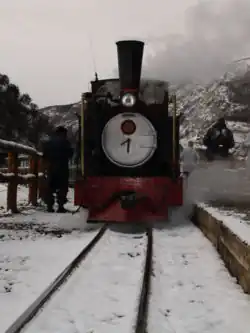 Tren en Estación Macarena