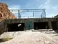 Últimos durmientes del funicular en inmediaciones a la villa.