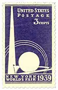 Trylon & Perisphere en la Exposición General de segunda categoría de Nueva York. Estados Unidos, 1939