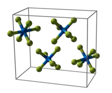 Discrete UF6 molecules