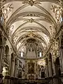 Interior del templo.