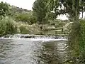 El río Huerva en Vistabella.
