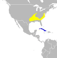 &nbsp;&nbsp;&nbsp;&nbsp;&nbsp;Nidificación &nbsp;&nbsp;&nbsp;&nbsp;&nbsp;Invernada