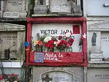 Nicho de Víctor Jara.