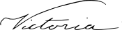 Firma de Victoria de Sajonia-Coburgo-Saalfeld