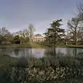 Museo Bisdom van Vliet. El parque con la casa al fondo