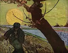 Vincent van Gogh: De zaaier (naar Millet), 1888