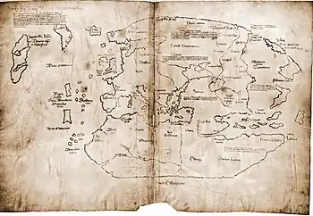 El supuesto mapa del siglo&nbsp;XV que reproduciría un original del siglo&nbsp;XIII donde se incluiría Vinland.