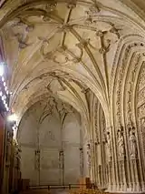 Pórtico de la Catedral de Vitoria.