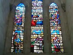 Vitral de la Adoración de los Magos