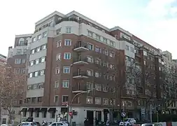 Viviendas de José de Azpiroz, en el n.o 20