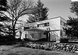 Casa de Gropius, Lincoln, MA., EE.&nbsp;UU. (1938)