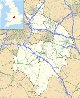 Alcester ubicada en Warwickshire