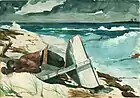 After the Hurricane, Bahamas, 1899 (38 cm x 54,3 cm)
