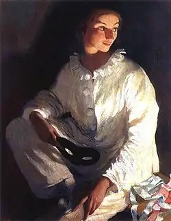 Autorretrato, por Zinaída Serebriakova