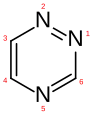 1,2,5-Triazina (incorrecto)