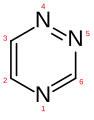 1,4,5-Triazina (incorrecto)