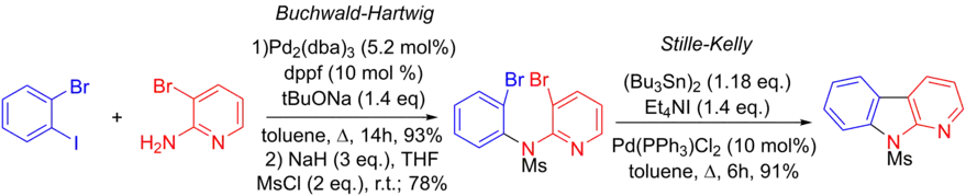 Síntesis de benzo[4,5]furopyridines