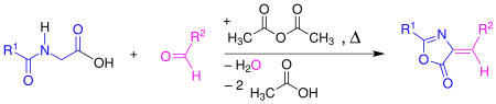Descripción general de la reacción Erlenmeyer