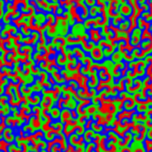  Simulación de la reacción Belousov-Zhabotinsky