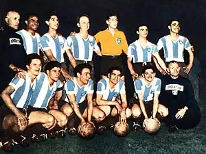 La selección argentina se convirtió en el 1.er ganador del torneo de fútbol en los Juegos Panamericanos.