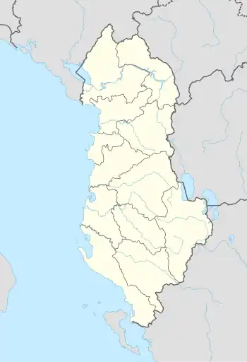 Superliga de Albania está ubicado en Albania