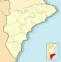 Segunda División RFEF 2021-22 está ubicado en Provincia de Alicante