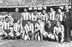 Plantel de Argentina campeón.
