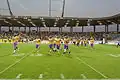 El estadio durante la final del fútbol americano austríaco en 2013.