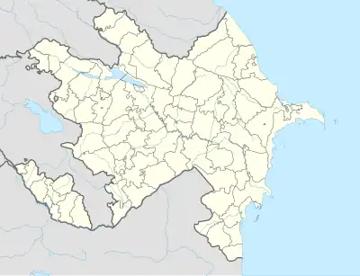 Primera División de Azerbaiyán está ubicado en Azerbaiyán