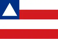 Bandera del estado de Bahía