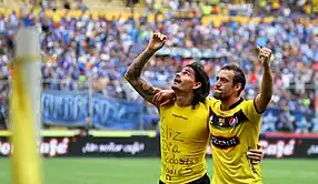 Brahian junto a Ismael Blanco