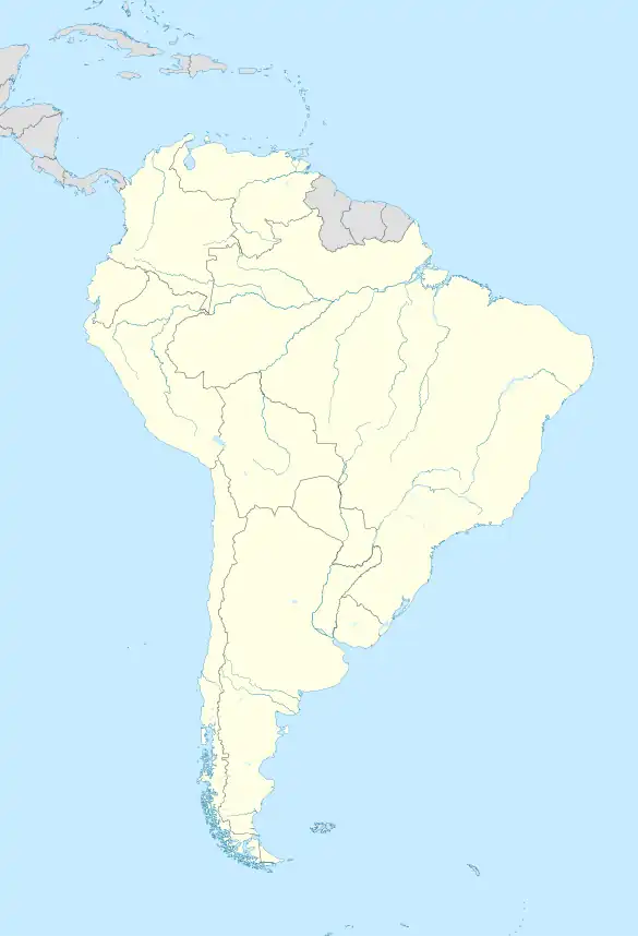 Copa Libertadores 2012 está ubicado en América del Sur