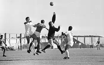 Partido entre Maccabi Haifa y Maccabi Yafo, 1969