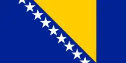 Bandera de Bosnia y Herzegovina