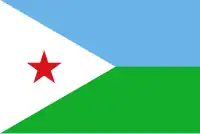 Bandera de Yibuti