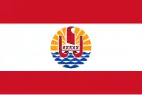 Bandera de Polinesia Francesa