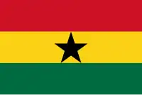 Bandera de Ghana