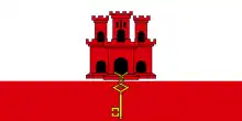 Bandera de Gibraltar