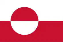 Bandera de Groenlandia