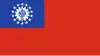 Bandera de Birmania