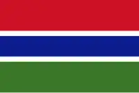 Bandera de Gambia