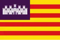 Bandera de las Islas Baleares