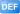 Defensa