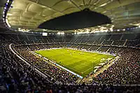 Interior del estadio.
