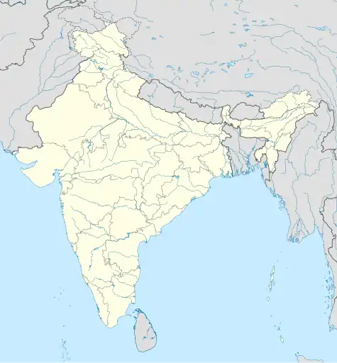 Locations of the 2016–17 I-League teams