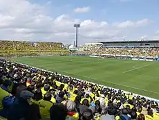 El Estadio Hitachi Kashiwa, sede de la final.