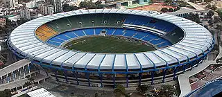 El Estadio Maracaná, sede de la final.